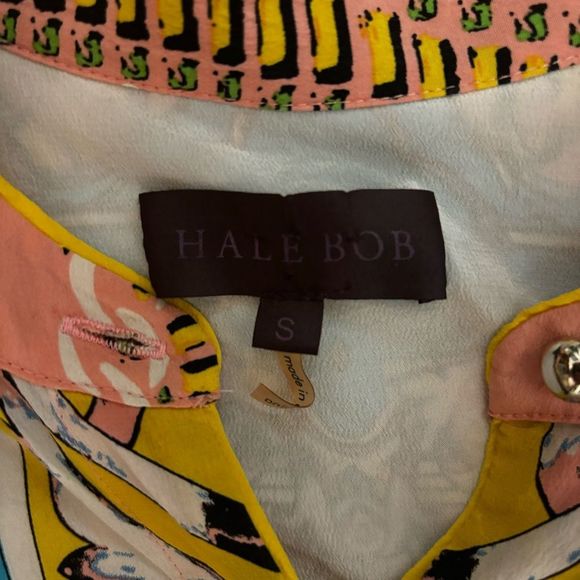 Hale Bob Multicolor Silk Blouse | Sz. S | EUC - Picture 8 of 13